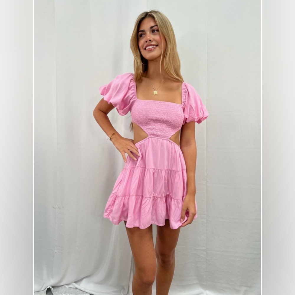 Isabelle’s Cabinet Wanderlust Sun Dress Bubble Pink